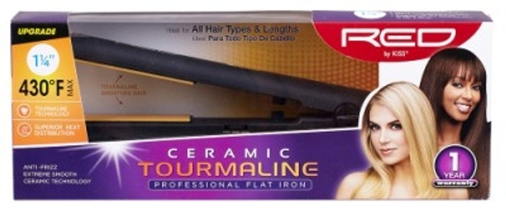 Kiss Red Pro Titanium Clipper (6 Guides Included)