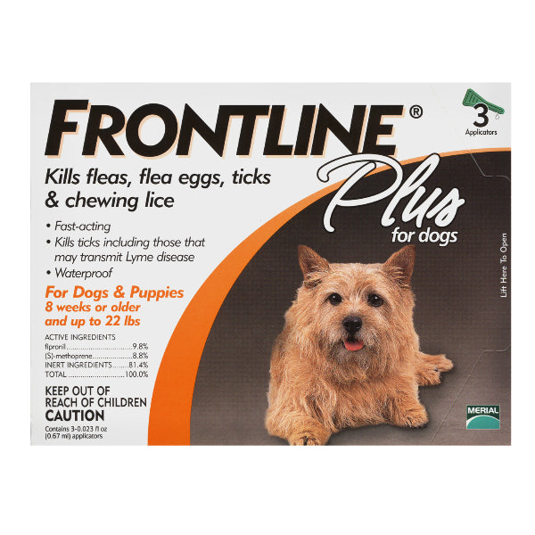 FRONTLINE PLS 3MOS SMDOG OTC 3