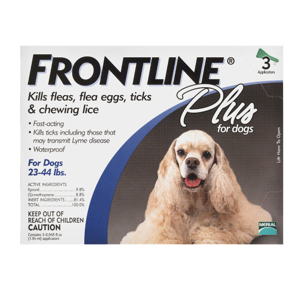 FRONTLINE PLS 3MOS MEDDOG OTC 3