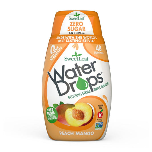 Sweet Drops Water Enhancer Sweetener, Peach Mango, 1.62 Oz