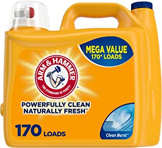 Arm & Hammer Clean Burst, 170 Loads Liquid Laundry Detergent, 170 Fl oz