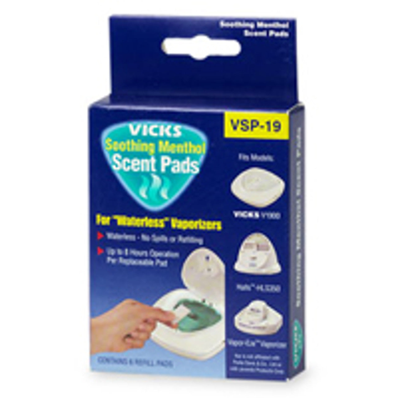 Vicks Waterless Vaporizer Scented Pads, Model No: Vsp-19 - 5 Per Pack