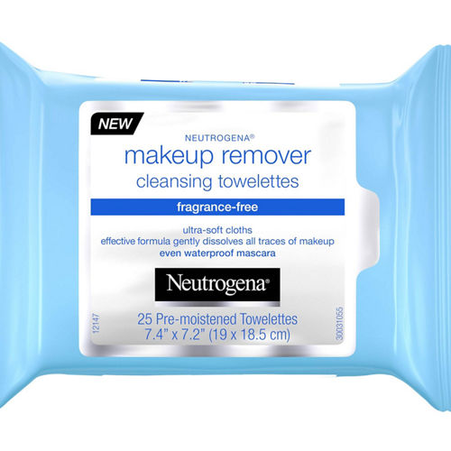 Neutrogena Cleansing Makeup Remover Cleansing Towelettes Fragrance Free 25 pk.