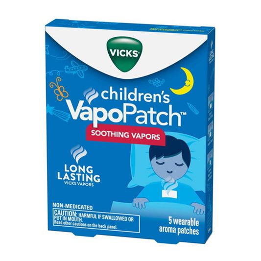 Vicks Childrens VapoPatch Soothing Vapors, Non Medicated, 5 Ea