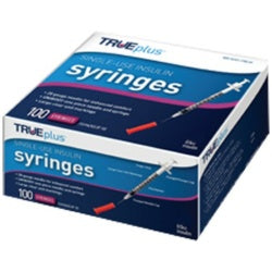 Trueplus Syringe 1 & 2 29Gx1 & 2Cc 100ct