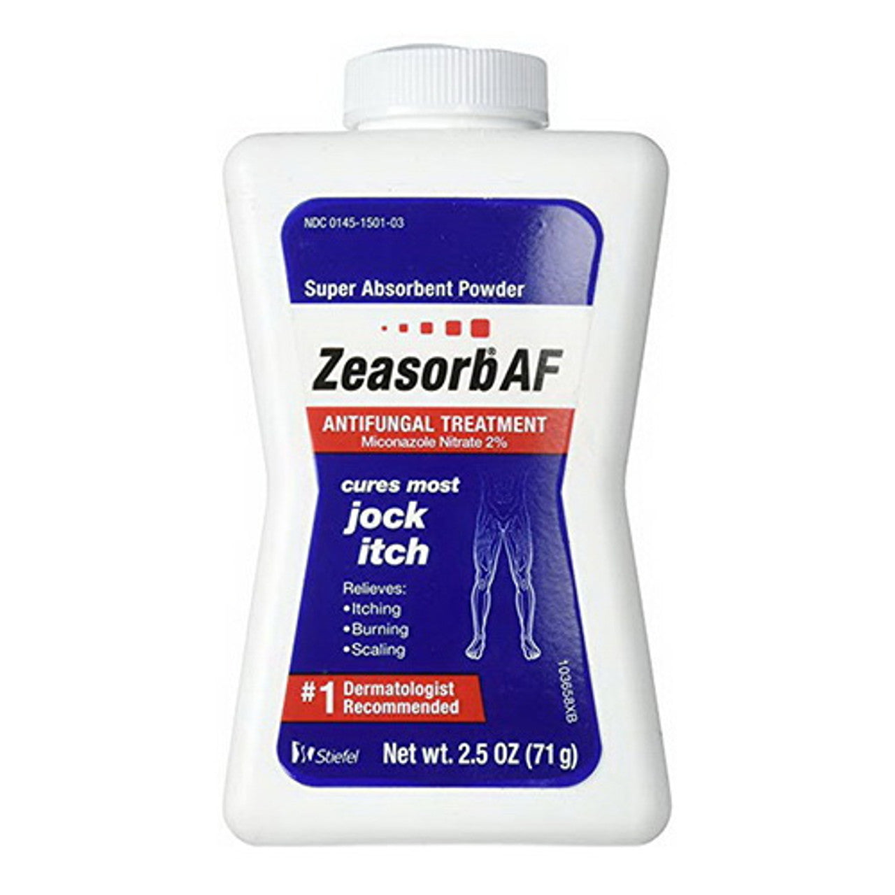 Zeasorb Af Antifungal Treatment, Super Absorbent Powder, 2.5 Oz