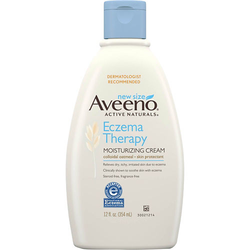 Aveeno Eczema Therapy Moisturizing Cream Relieves Irritated Skin