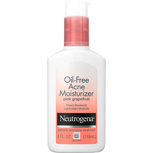 Neutrogena Oil-Free Facial Acne Moisturizer with Salicylic Acid 4 oz.