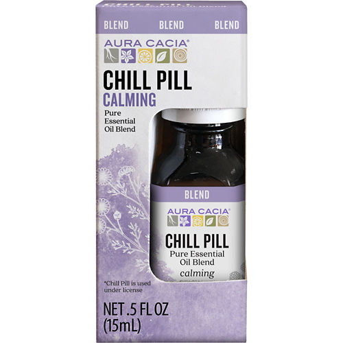 Aura Cacia Chill Pill Essential Oil Blend, 0.5 oz.