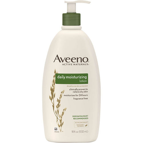 AVEENO Body Moisture Daily Moisturizing Lotion Fragrance Free