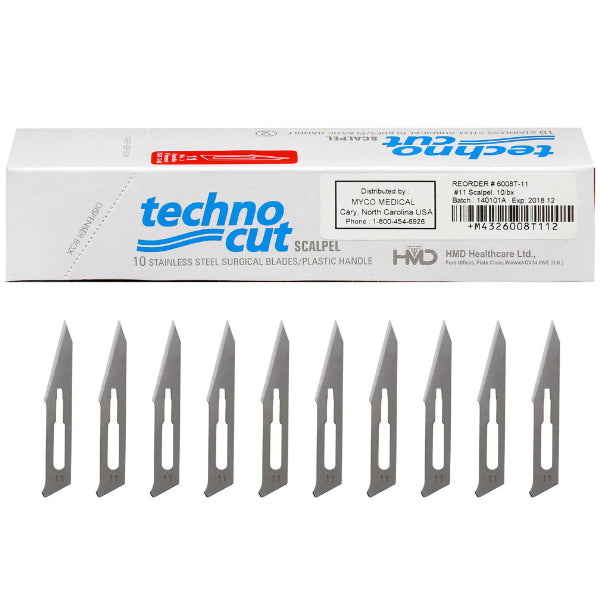 SCALPEL DISPOSABLE W/ #11 10