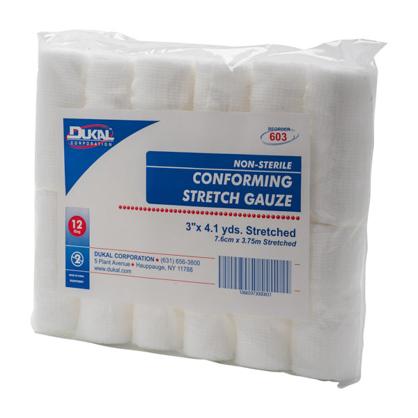 GAUZE CONFORM STRETCH 3" NS 12