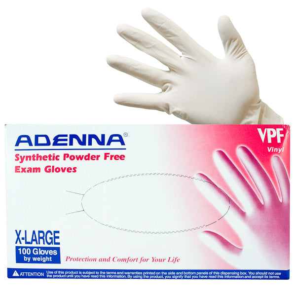 GLOVE EXAM VINYL PF XLG 90