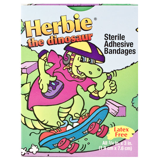 BANDAGE HERBIE DINOSAUR 3/4X3 100