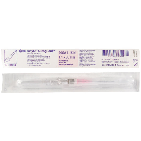 IV CATHETER 20G X 1.16" 50