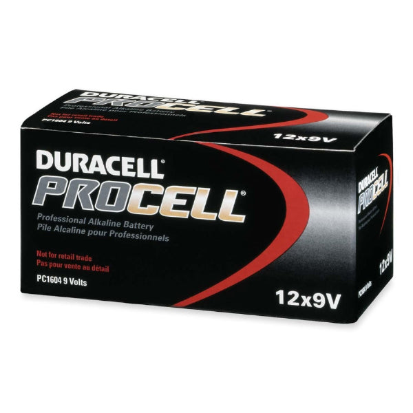 BATTERY DURACELL 9 VOLT 12