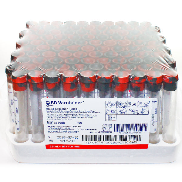 BLOOD COLLECTION TUBE 8.5ML 100