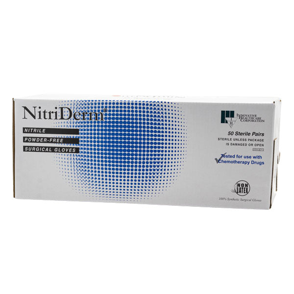 GLOVE SURGICAL NITRILE 8.0 50