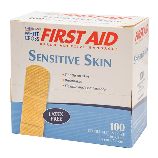 BANDAGE SENSITIVE SKIN 1 X 3 100