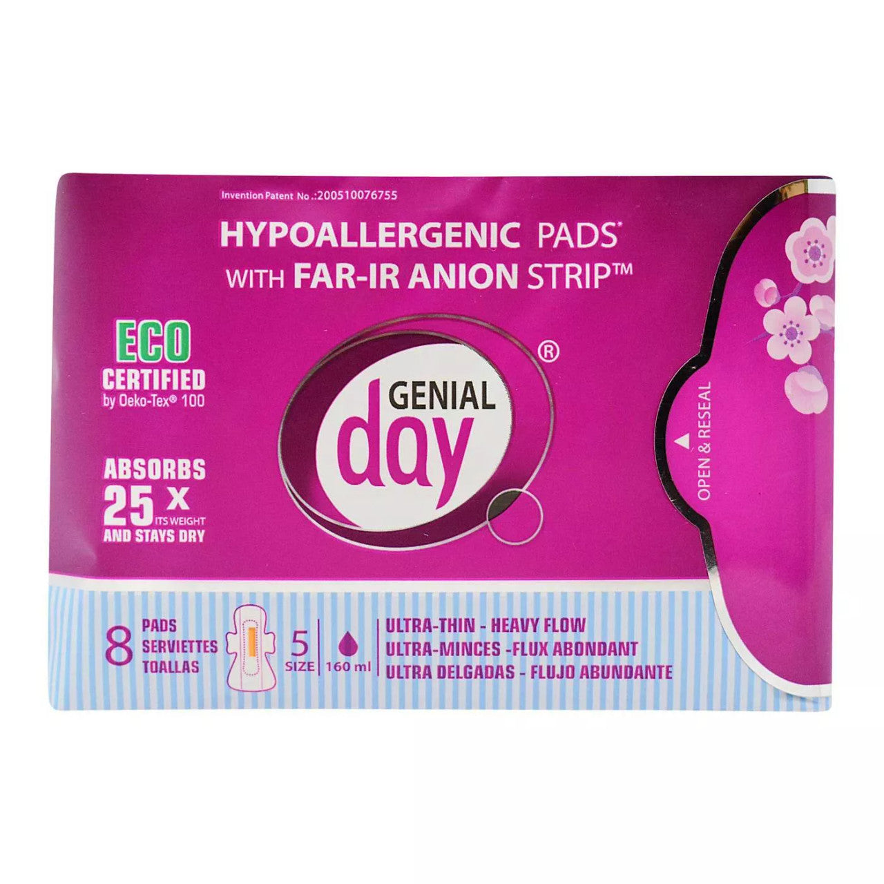 Always Feminine Individual Wipes-To-Go Of 10 cm X 19 cm, Unscented - 20 Ea