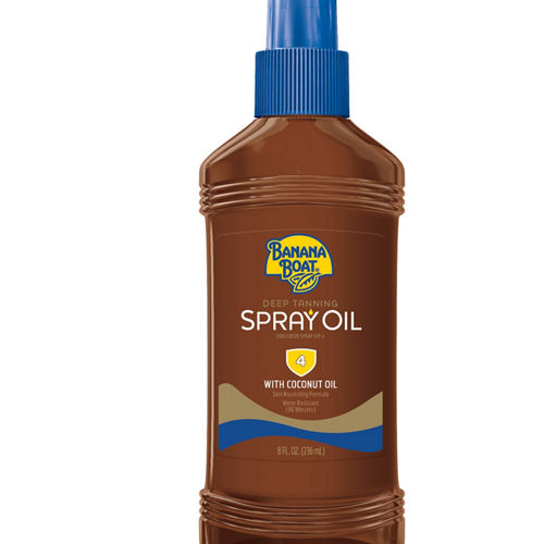 Banana Boat Deep Tanning Oil Spray SPF 4, 8 oz.