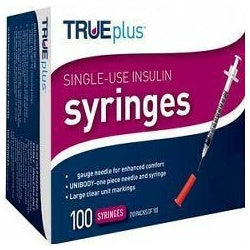 Trueplus Syringe 1 & 2 29Gx3 & 10Cc 100ct