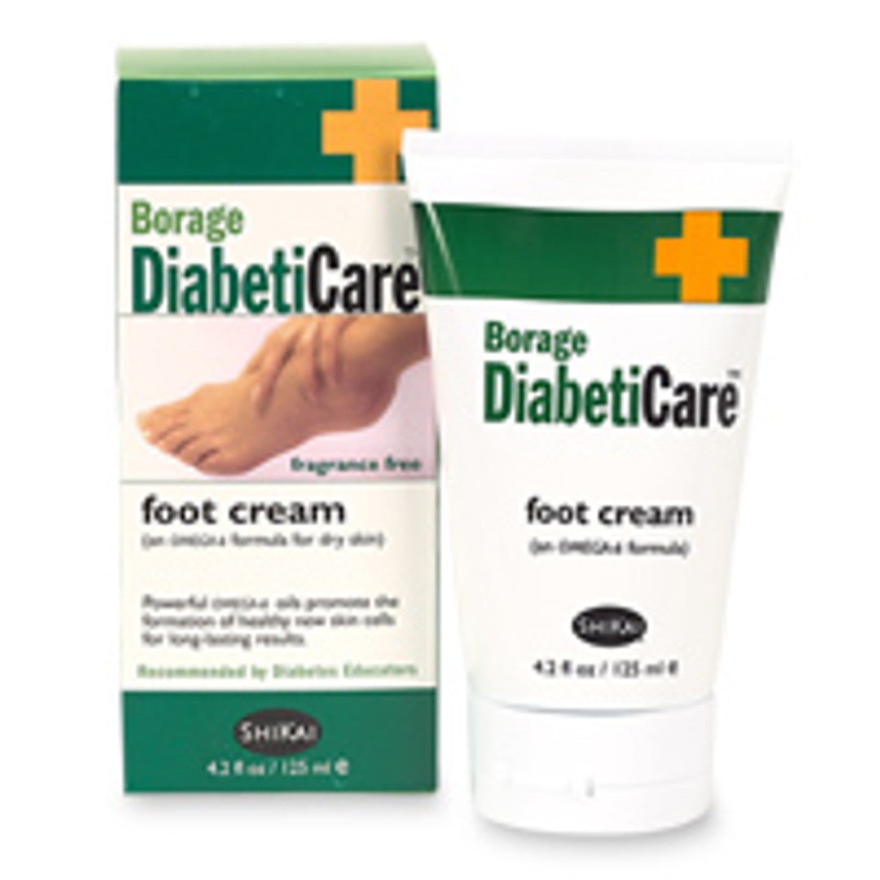 Shikai Borage Diabeticare Foot Cream - 4.2 Oz