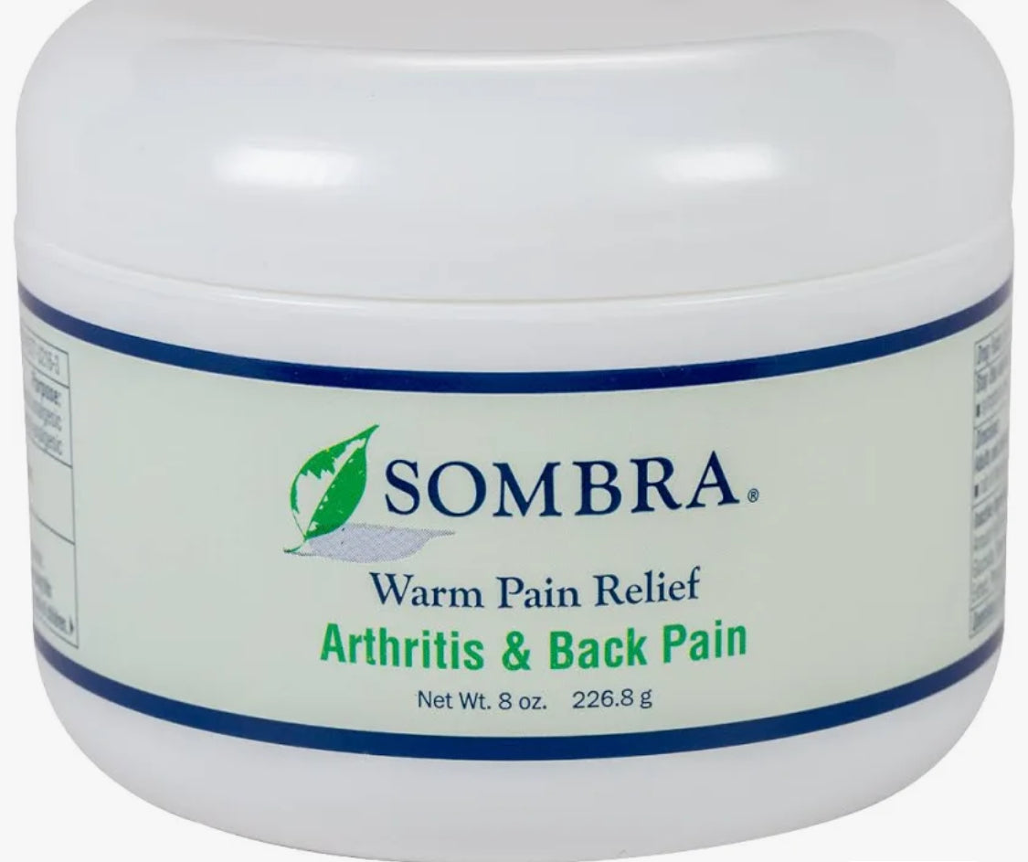The Original Sombra Warm Pain Relief 4 oz. Jar