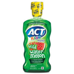 Act, Kid's, Anticavity Fluoride Rinse, Wild Watermelon, 16.9 Fl Oz (500 Ml)