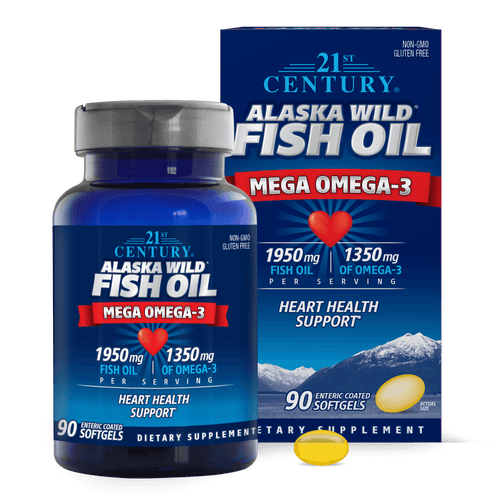 Alaska Wild® Fish Oil Mega Omega-3