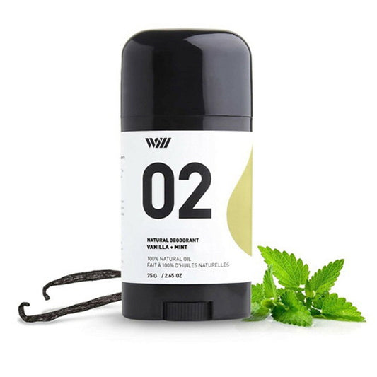 Way Of Will, Deodorant Natural Vanilla + Mint, 2.65 Oz