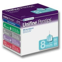 Unifine Pentips 8mmx31G 100ct