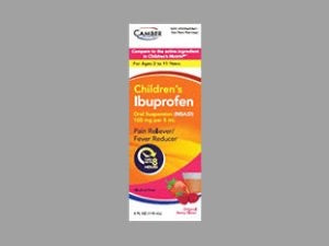 Camber Consumer Ibuprofen Susp 100Mg 5Ml Berry