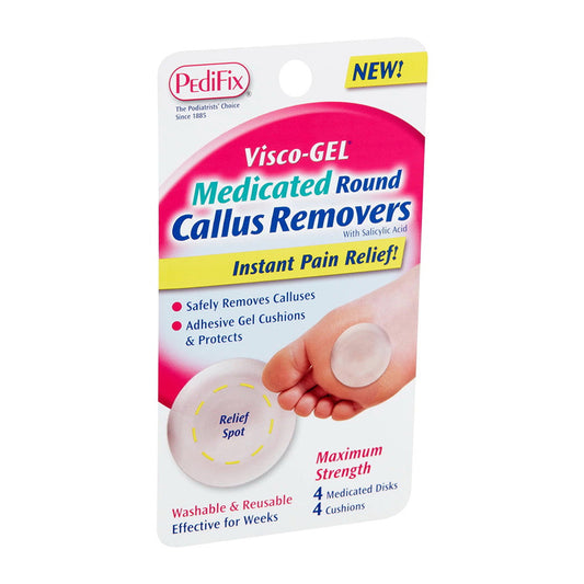 Visco Gel Medicated Round Callus Removers, 1 Ea