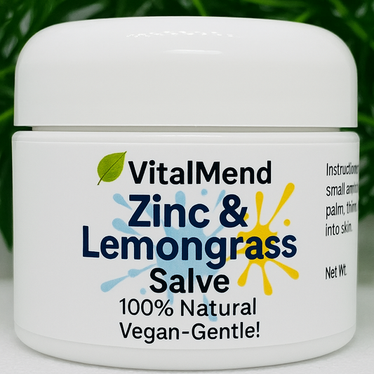 Vitalmends Zinc & Lemongrass Salve 8 oz