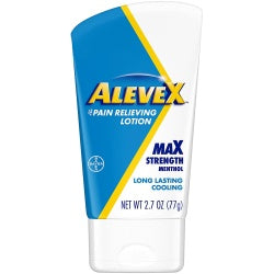 AleveX Pain Relieving Lotion 2.7oz Tube