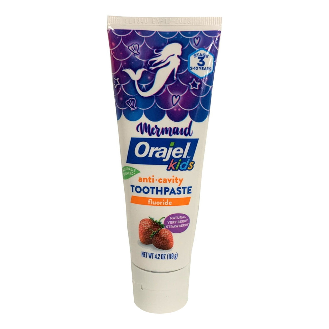 Orajel Kids Mermaid and Magical Unicorns Anti-CaVitamins y Fluoride Toothpaste, 4.2 Oz