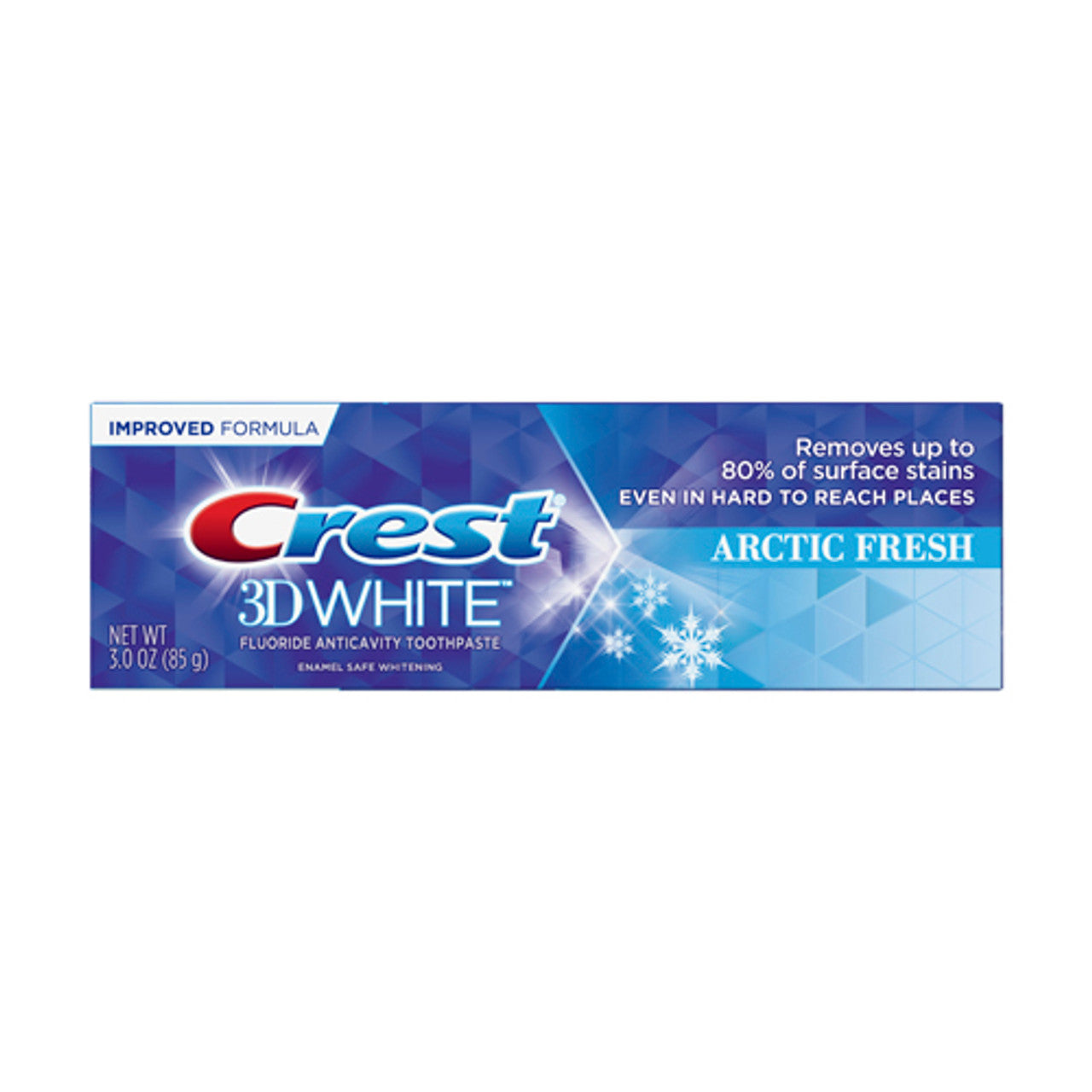 Crest 3D White Fluoride AnticaVitamins y Toothpaste, Arctic Fresh, 3 Oz