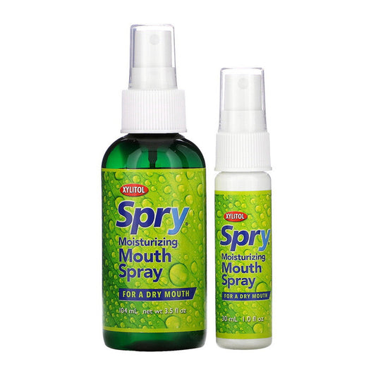 Xlear Spry Moisturizing Mouth Spray, Aloe Vera, 4.5 Oz