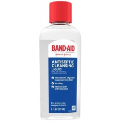 BAND-AID Brand Antiseptic Cleansing Liquid 6 oz