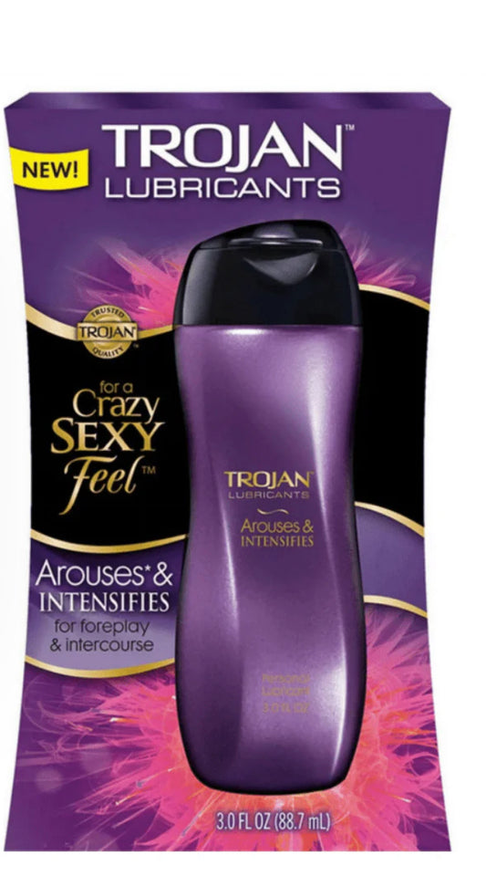 Trojan Crazy Sexy Personal Lubricant, 2.7 Oz