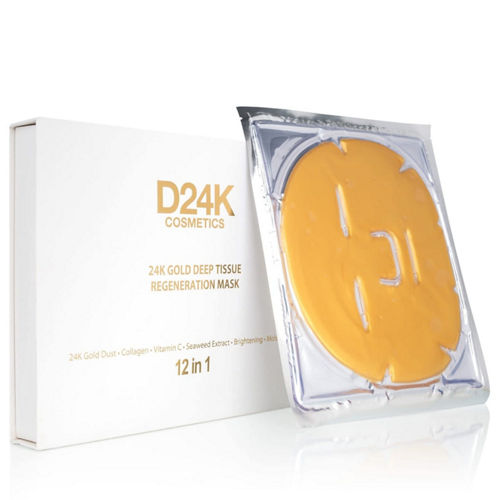 24K Deep Tissue Gold Regeneration Facial Mask, 12pk