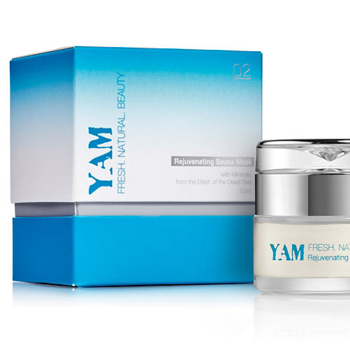 yam rejuvenating sauna mask with dead sea minerals