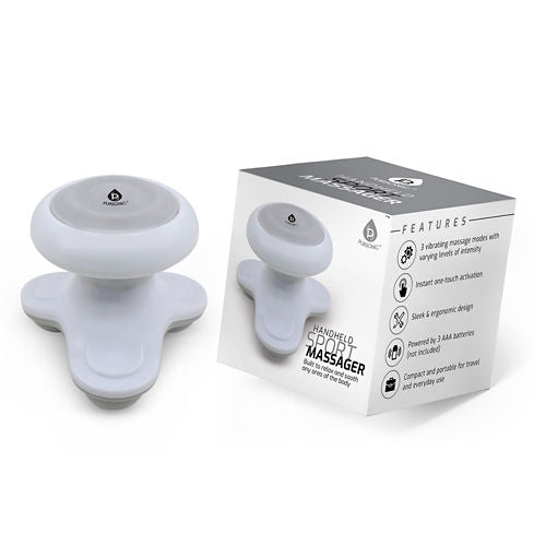 PURSONIC Wooden Foot Massager with Dual Rollers