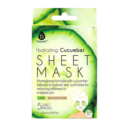 pursonic hydrating cucumber sheet masks