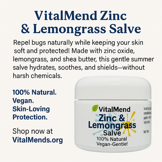 Vitalmends Zinc & Lemongrass Salve 8 oz