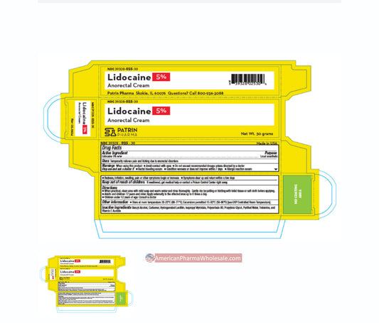 Patrin Anorectal Cream 12 Pack