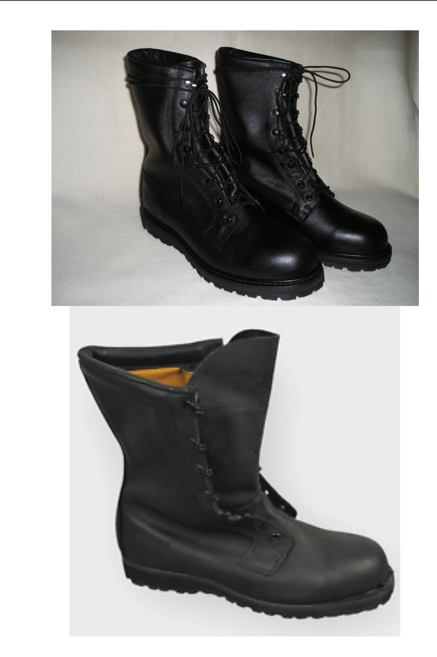 BATES Combat Boot, Gore-tex Intermediate
Cold/wet Weather Black Leather, Genuine U.s. 13.5 R