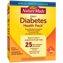 Diabetes Health Pack Daily Packets
