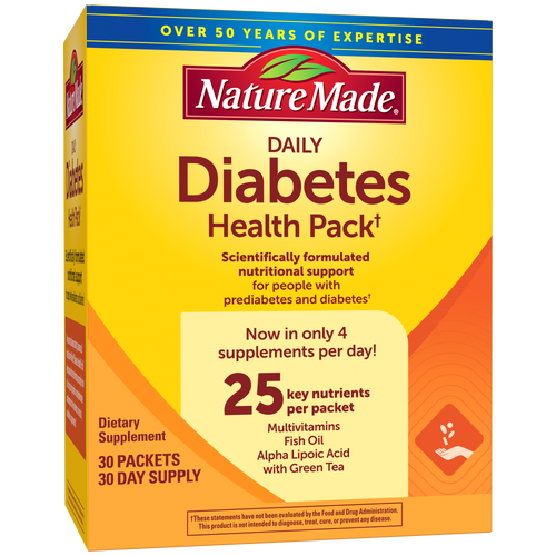 Diabetes Health Pack Daily Packets